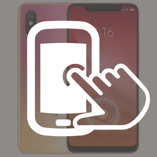 Копия Замена тачскрина/сенсорного стекла Xiaomi Mi 8 lite